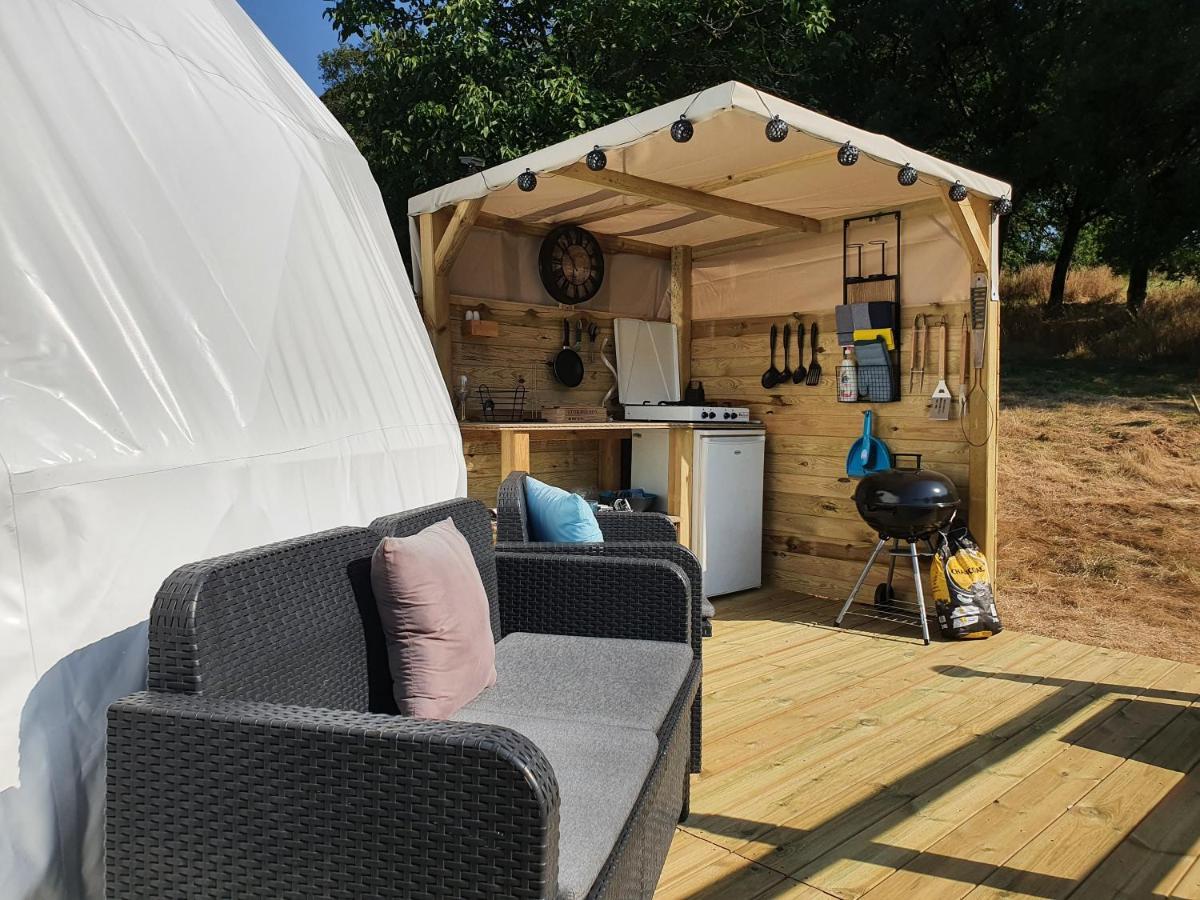 Moulin Du Pommier Glamping & Camping Saulgond Buitenkant foto
