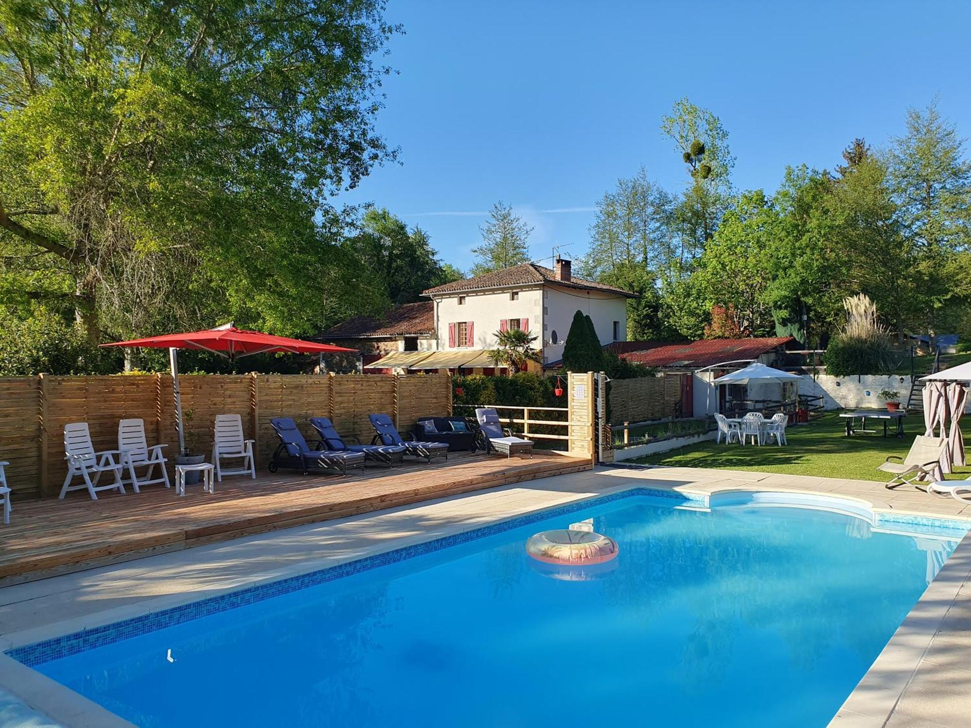 Moulin Du Pommier Glamping & Camping Saulgond Buitenkant foto